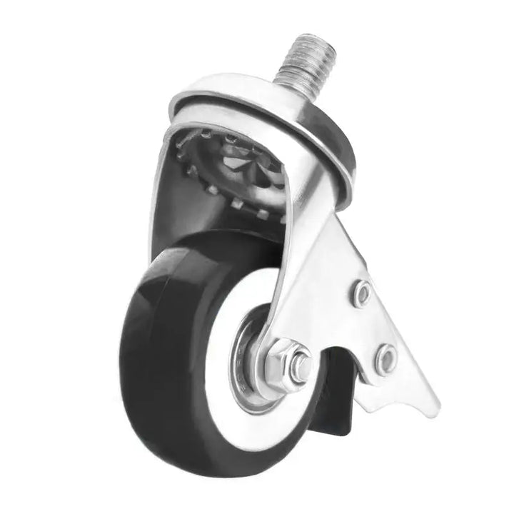 Swivelrollen mit Bremsen für Stühle im Rollen-Set für Stühle basic 4Stk