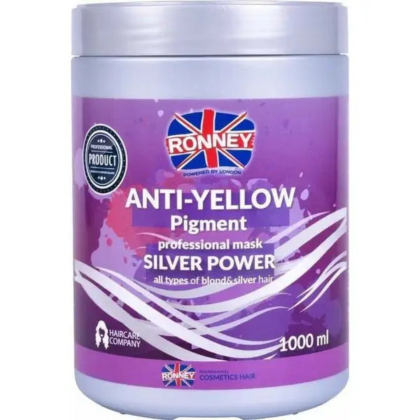 Ronney Anti-Yellow Pigment Haarmaske für blondes und helles Haar gegen Gelbstich
