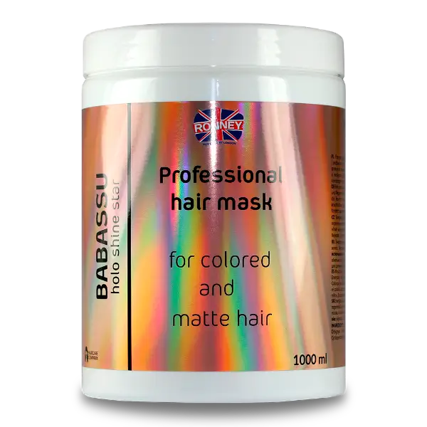 RONNEY HoLo Shine Star Babassu Maske - Haarmaske