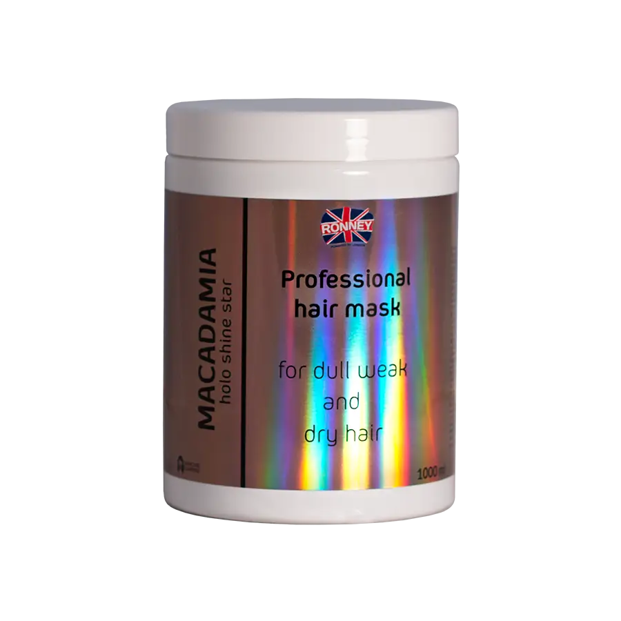 RONNEY HoLo Shine Star Macadamia Maske - Haarmaske