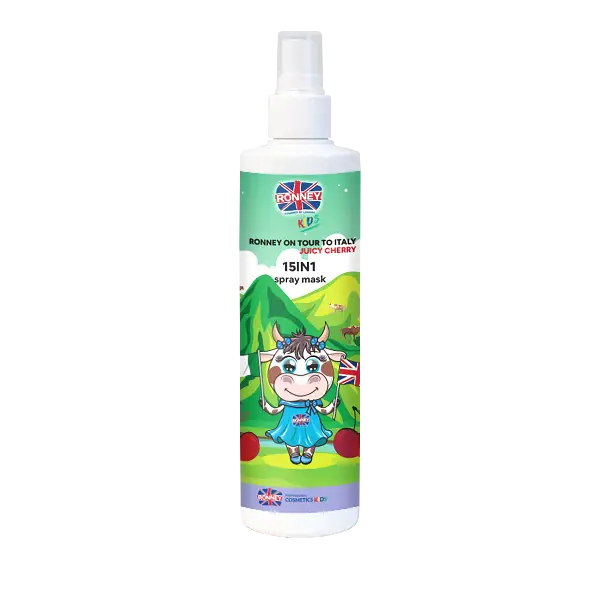 RONNEY KIDS 15-In-1 Spray Leave-In Mask Juicy Cherry - Leave-In