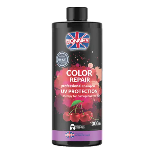 Ronney Color Repair Shampoo Flasche für professionale Haarkur mit UV-Schutz