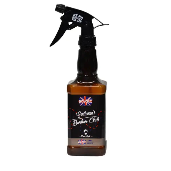 Braune Frisörsprühflasche von Ronney Professional Gentlemen’s Barber Club