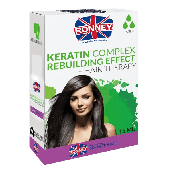 Ronney Professional Keratin Complex Rebuilding Effect Haartherapie Box Produkt