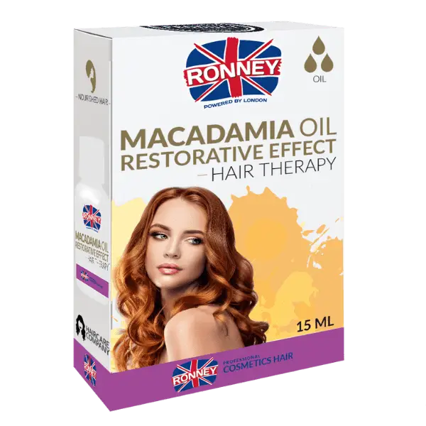 Ronney Professional Macadamia Oil Restorative Effect Box für Haartherapie gezielt