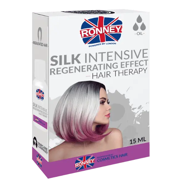Ronney Silk Intensive Haartherapie Box für regenerierende Wirkung in professionellem Produkt
