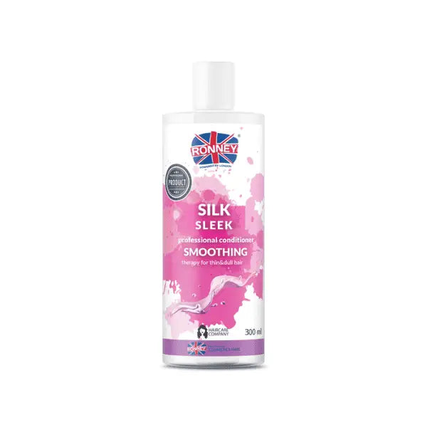Ronney Silk Sleek Conditioner Flasche für professionelles Glätten und Pflege