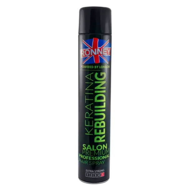 RONNEY Rebuilding Keratin Haarspray für starkes, repariertes Haar