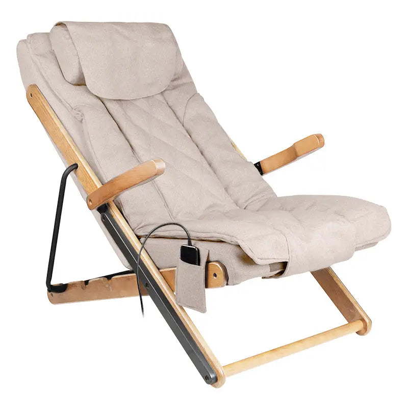 Sakura Klapp-Massagesessel mit Massagefunktion Beige - Massagesessel