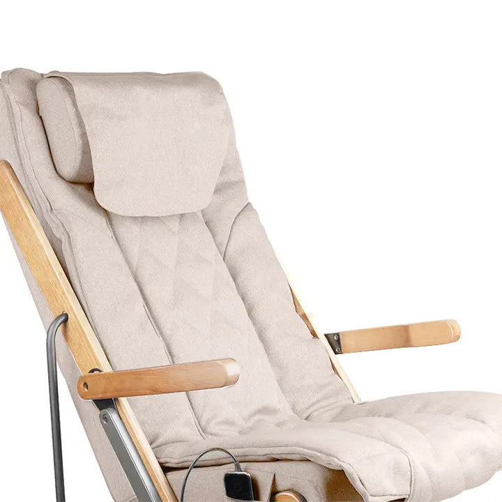 Sakura Klapp-Massagesessel mit Massagefunktion Beige - Massagesessel