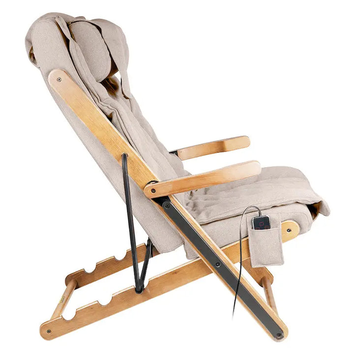 Sakura Klapp-Massagesessel mit Massagefunktion Beige - Massagesessel