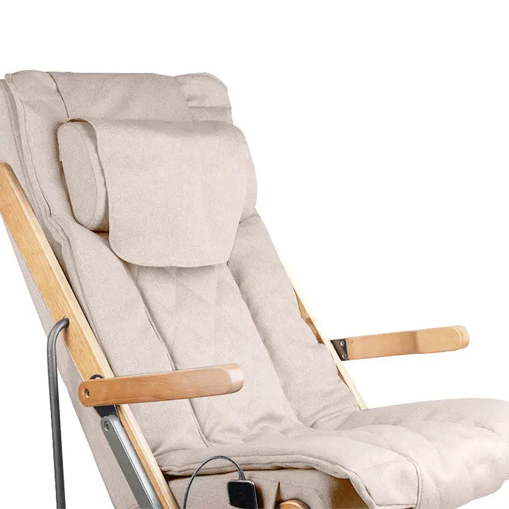 Sakura Klapp-Massagesessel mit Massagefunktion Beige - Massagesessel