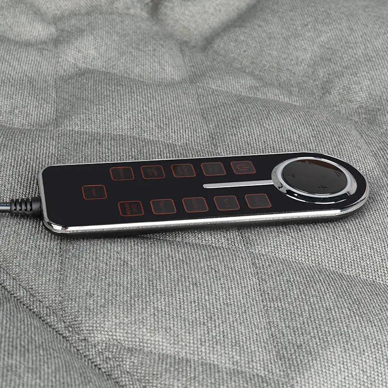 Sakura Klapp-Massagesessel mit Massagefunktion Grau - Massagesessel