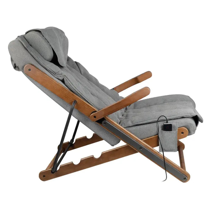 Sakura Klapp-Massagesessel mit Massagefunktion Grau - Massagesessel