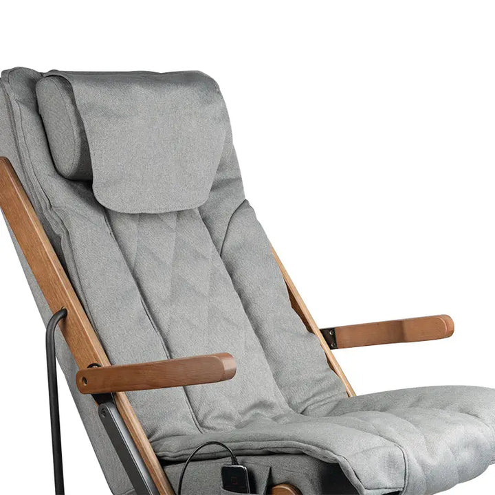 Sakura Klapp-Massagesessel mit Massagefunktion Grau - Massagesessel