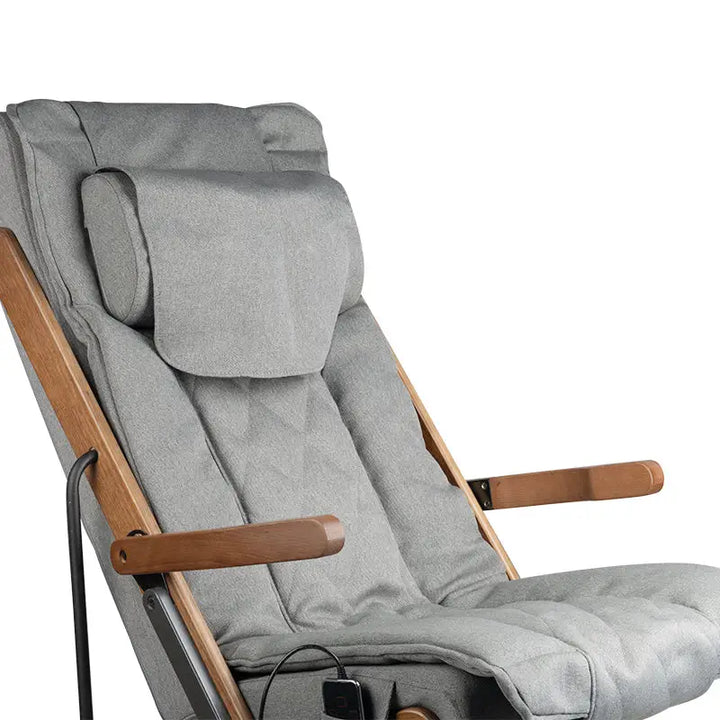 Sakura Klapp-Massagesessel mit Massagefunktion Grau - Massagesessel