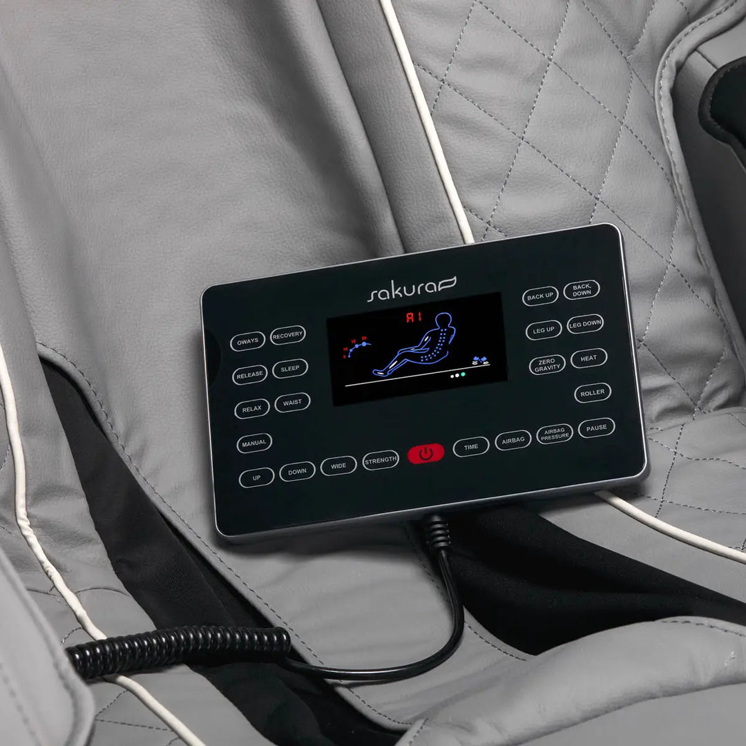 Sakura Massagesessel Comfort PLUS 806 Grau - Massagesessel