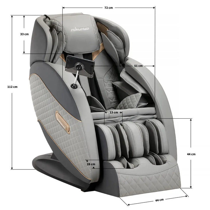 Sakura Massagesessel Standard 801 Grau - Massagesessel