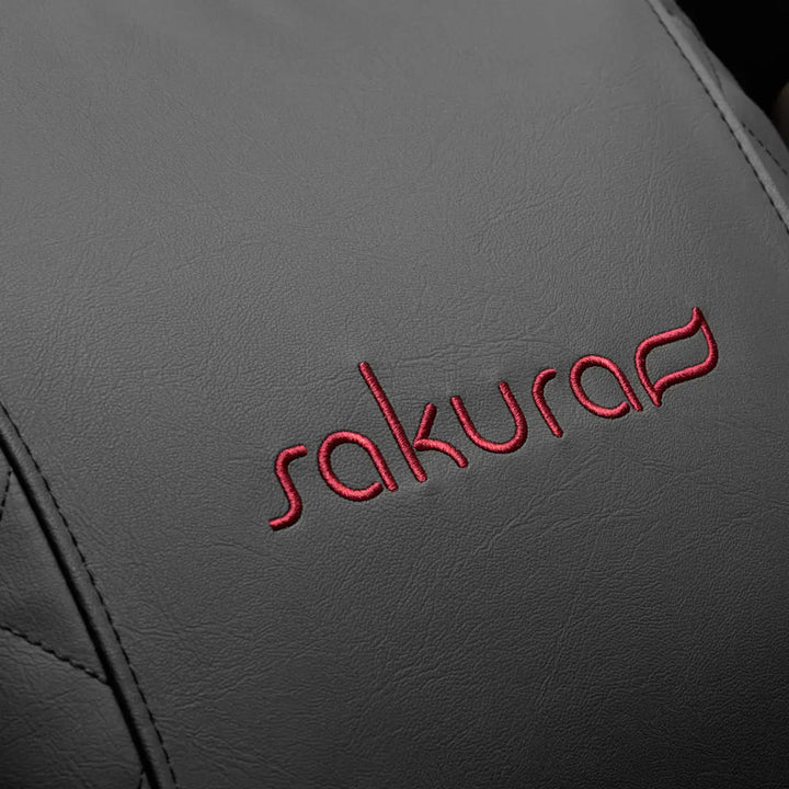 Sakura Massagesessel Standard 801 schwarz-rot