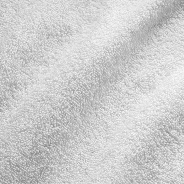 Weißer Handtuch-Textur Schonbezug Laken Weich für Bettwäsche und Komfort