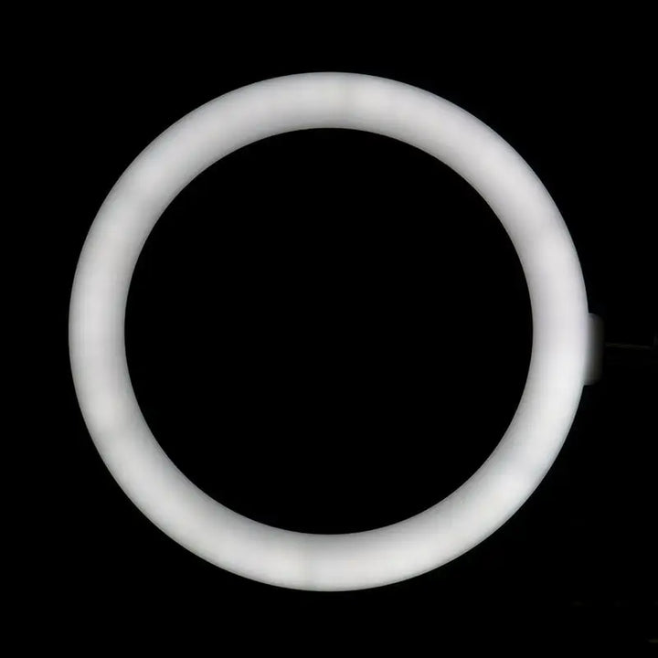 Schreibtischlampe ring light 10’’ 8W LED Schwarz - Schreibtischlampe