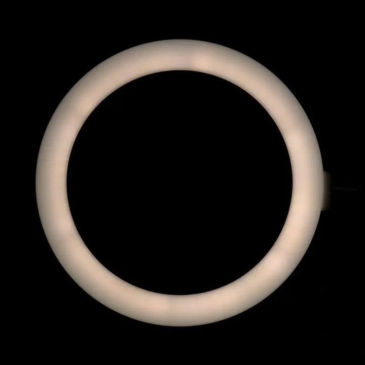 Schreibtischlampe ring light 10’’ 8W LED Schwarz - Schreibtischlampe
