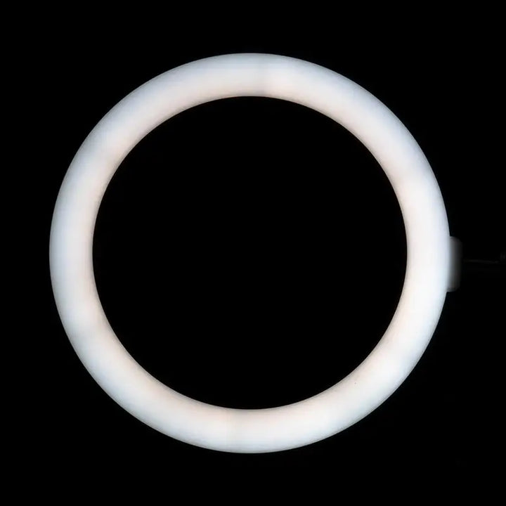 Schreibtischlampe ring light 10’’ 8W LED Schwarz - Schreibtischlampe