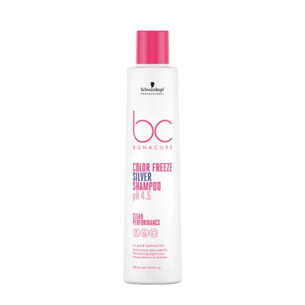 Schwarzkopf BC Bonacure Color Freeze Silver Shampoo - 250 ml - Haar Treatment