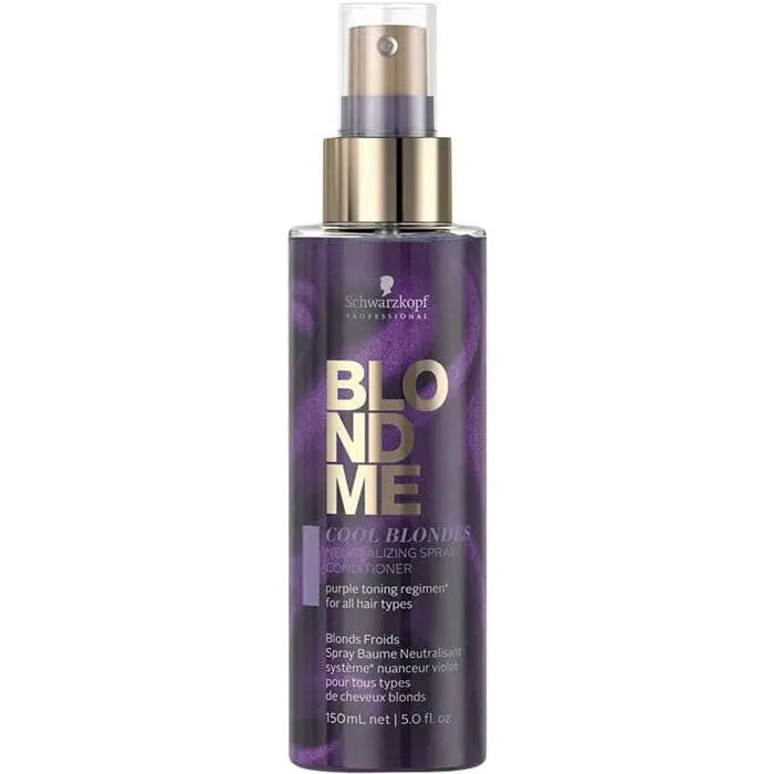 Purple Hair Toning Spray für Blondme Cool Blondes Neutralisierende Spülung 150ml