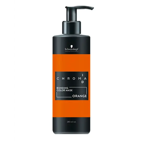 Schwarzkopf Chroma ID orange bonding Haarmaske für intensive Farbsicherung