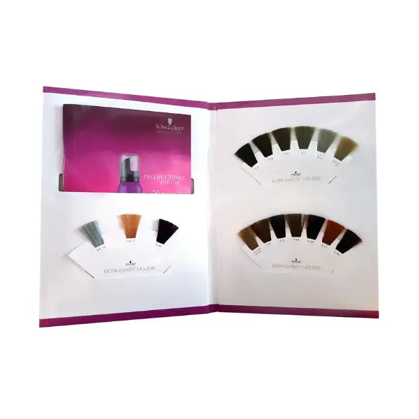 Schwarzkopf Igora Expert Mousse Color Card - Farbkarte