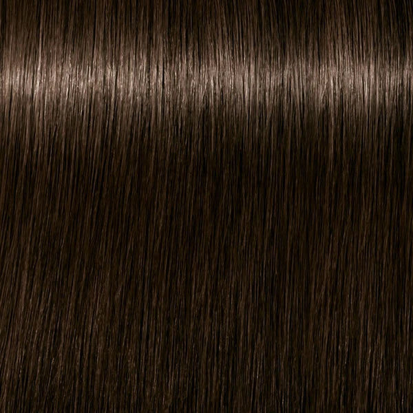 Schwarzkopf IGORA Royal 4 - 0 Mittelbraun Natur – Haarfarbmuster