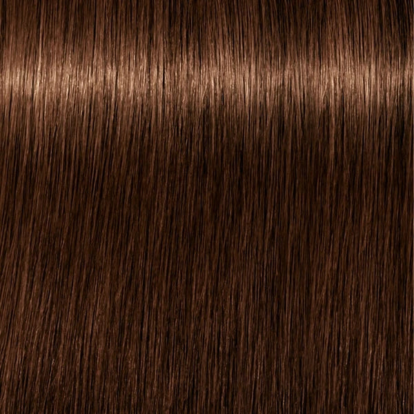 Schwarzkopf IGORA Royal 5-57 Hellbraun Gold Kupfer – Haarfarbmuster