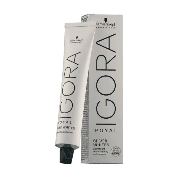 Schwarzkopf Igora Royal Silver Whites Haarfarbe in der Schwarzkopf Igora Royal Produktverpackung