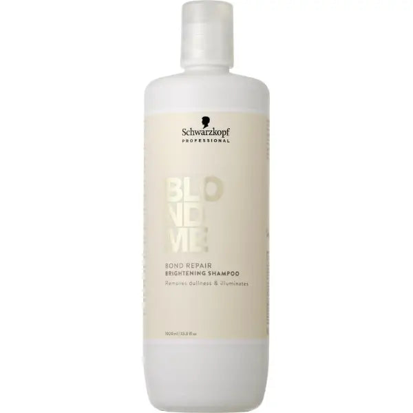 Schwarzkopf Professional BLONDME Bond Repair Brightening Shampoo - 1000 ml - Shampoo