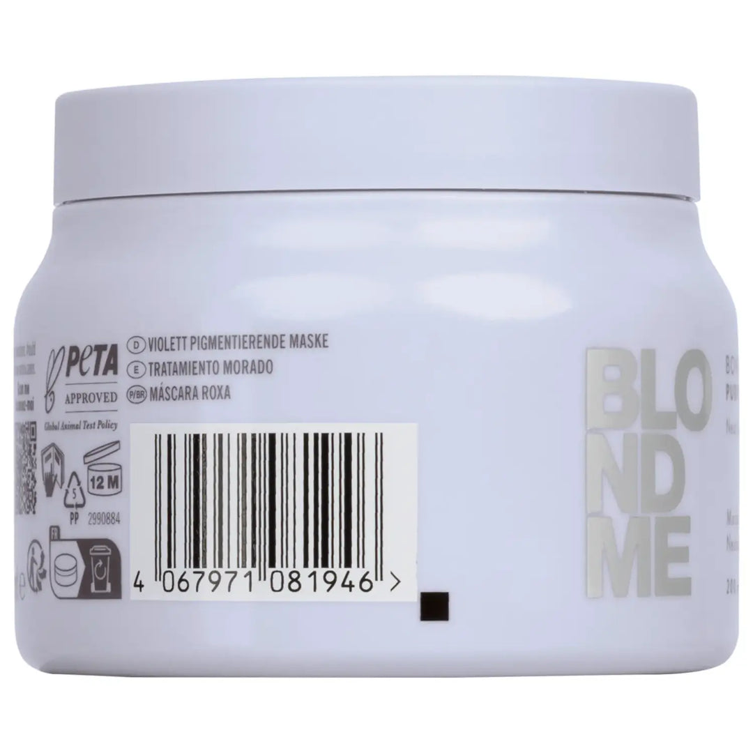Schwarzkopf Professional BLONDME Bond Repair Purple Mask - Anti-Yellow Maske