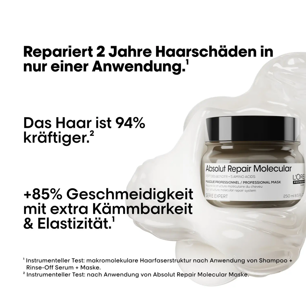 Schwarzkopf Professional Serie Expert Absolut Repair Molecular Maske 250ml - Haarmaske