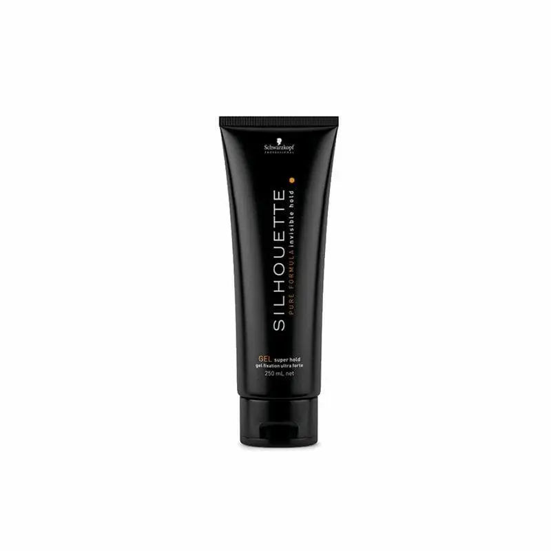 Schwarzkopf Silhouette Super Hold Gel mit schwarzer Haar-Gel-Tube, starkes Haltprodukt