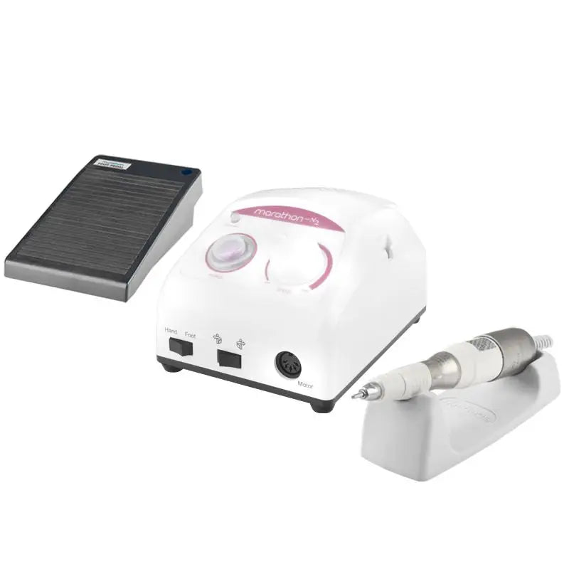 Weiße elektrische Nagelfeile Set Seayang Fräser Marathon New N2 SH300S