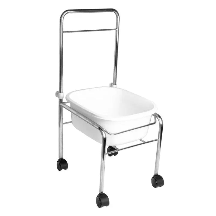Rollen chrom Stand für Waschbecken mit Wasserstandsanzeige und Komfortfunktion
