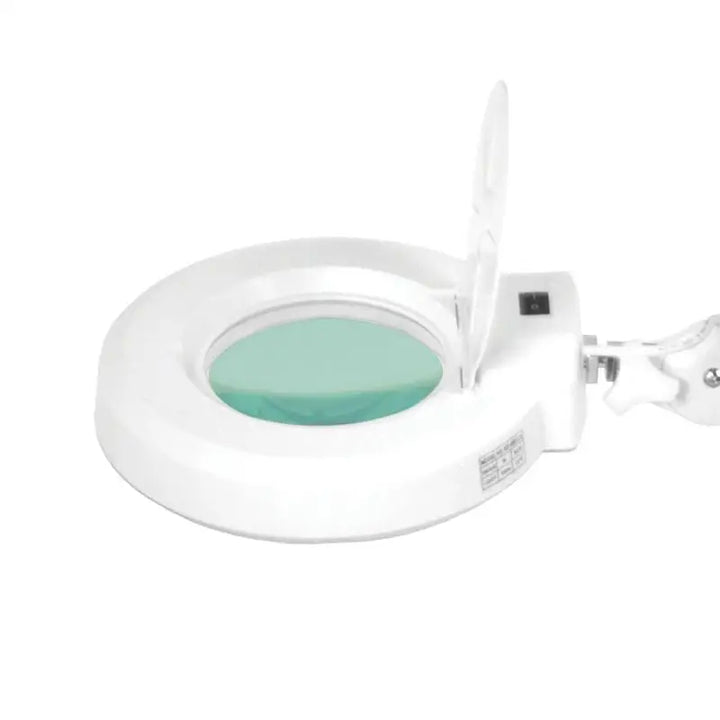 Weiße Lupenlampe mit Klappabdeckung für Kosmetikliege Set Kosmetikliege 210