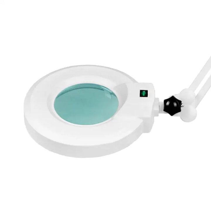 Weiße Lupenlampe mit verstellbarem Arm für Kosmetikliegen Set Kosmetikliege A-210