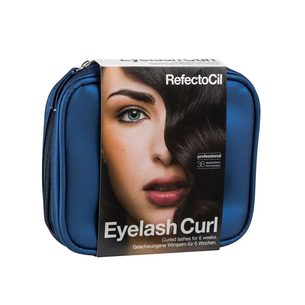 RefectoCil Wimpern Locken-Set in blauer Tasche für dauerhafte Wimpernkräuselung