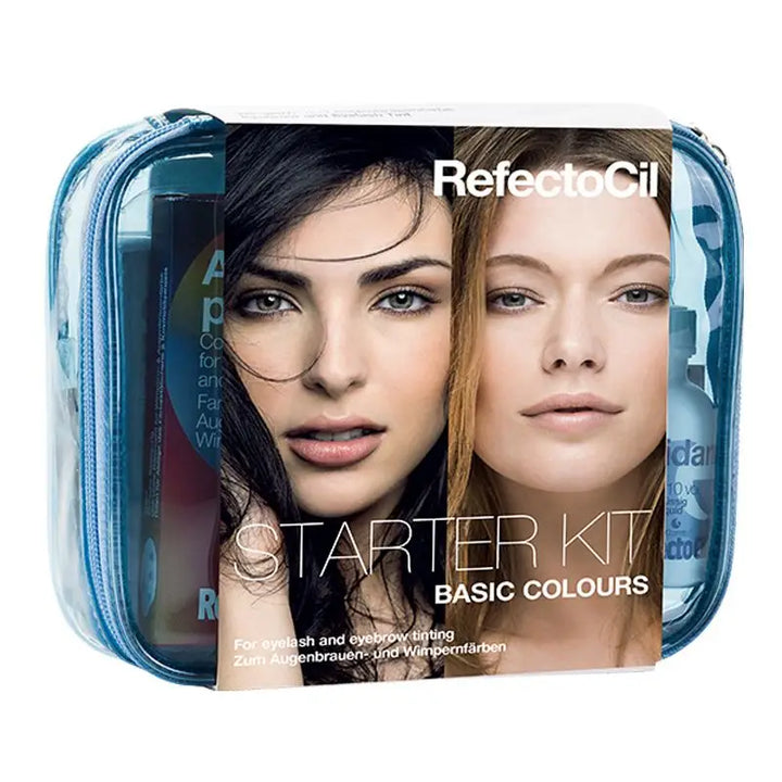 RefectoCil Starter Kit Basic Colours für Wimpern und Augenbrauen-Tönung