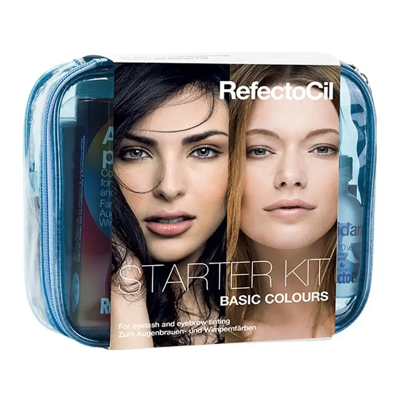 RefectoCil Starter Kit Basic Colours für Wimpern und Augenbrauen-Tönung