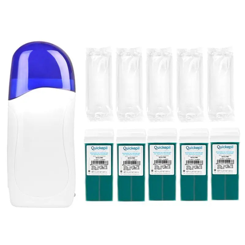 Waxing-Set mit Applikator und Nachfüllpackungen für Haarentfernung Set zur Haarentfernung Single 5.5