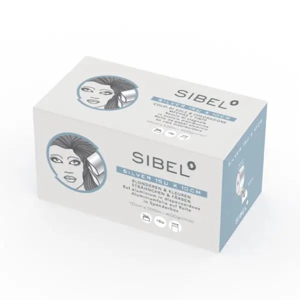 SIBEL Alufolie Rolle 15 MU 10cmx100m - Alufolie