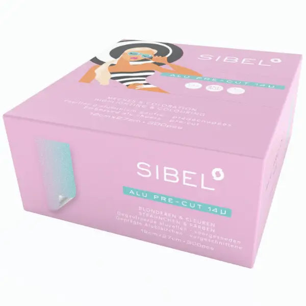 Sibel Alufolienblätter 300 Stk. Retro Limited Edition - Alufolie
