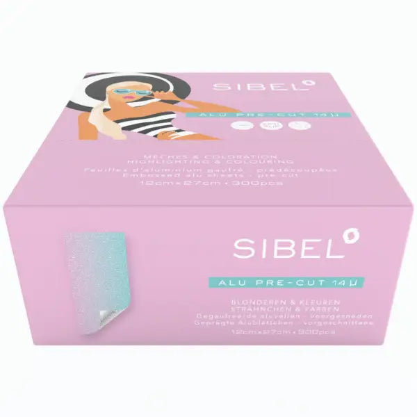 Sibel Alufolienblätter 300 Stk. Retro Limited Edition - Alufolie