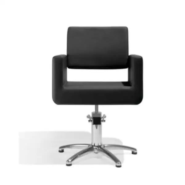 Sibel Felicitas Friseurstuhl Schwarz 5-Beinig - Friseurstuhl